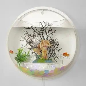 Wall Hanging Fish Bowl Aquarium, 33cm