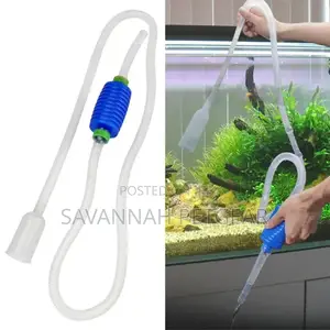 Aquarium Siphon Vacuum Cleaner,Gravel Cleaning Tool Fishtank