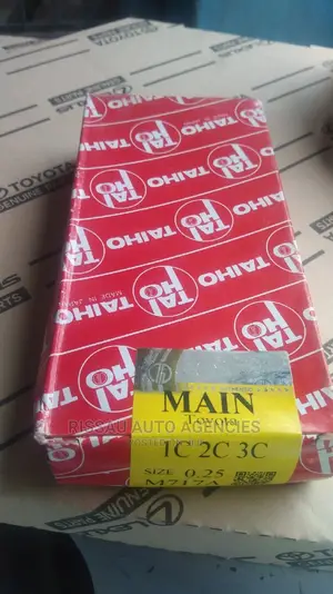 Toyota 1c/2c/3c Tahio Main Bearing Made in Japan.