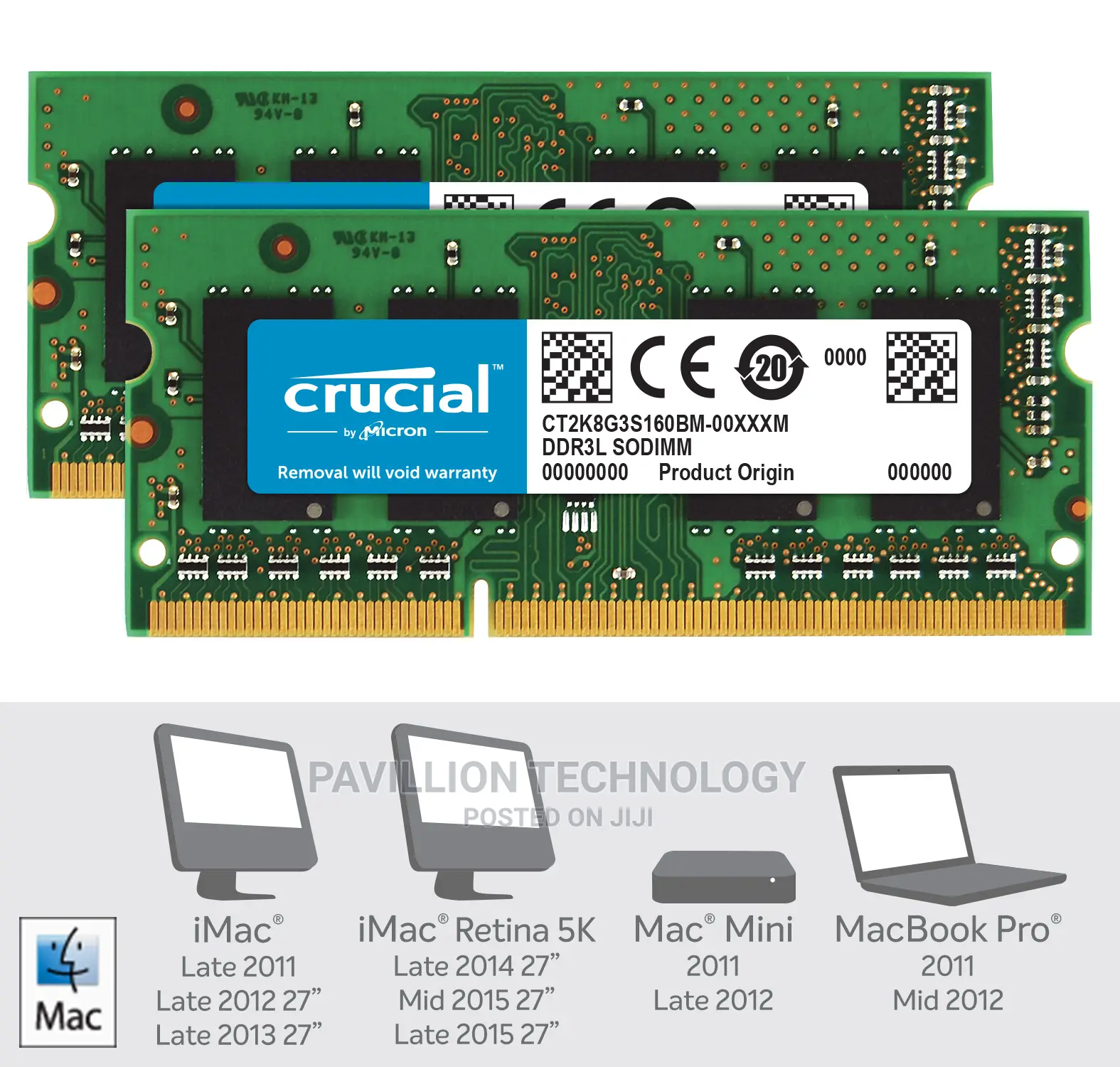 16gb Pc3l Laptop Memory