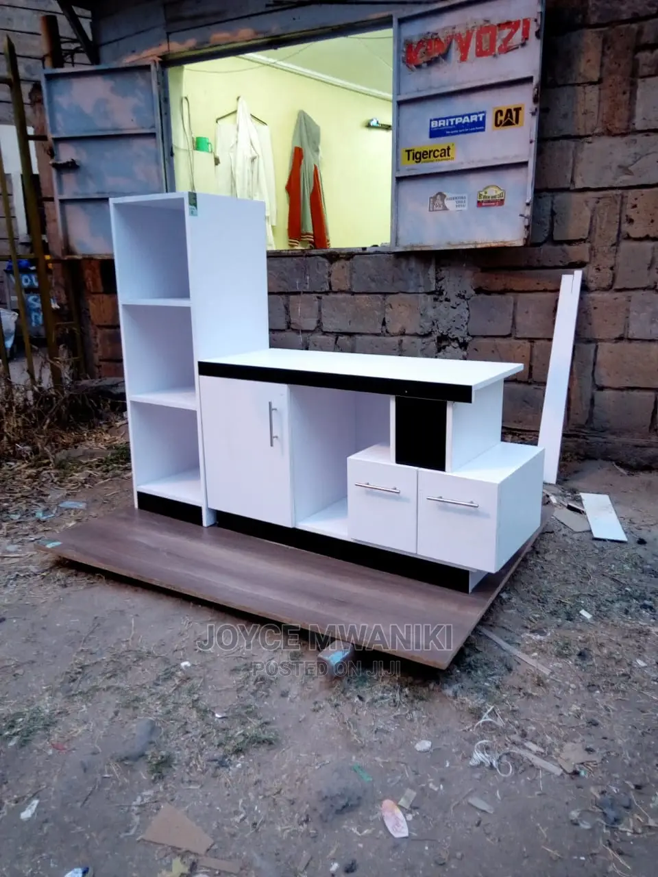 Tv Stand With a Unique Design