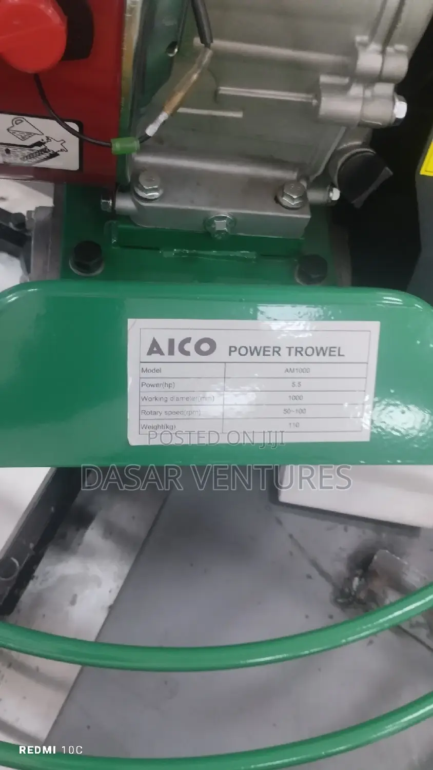 Aico Power Trowel 110kgs