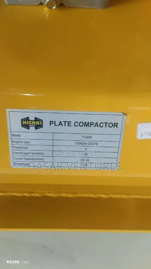 Honda Plate Compactor T160r