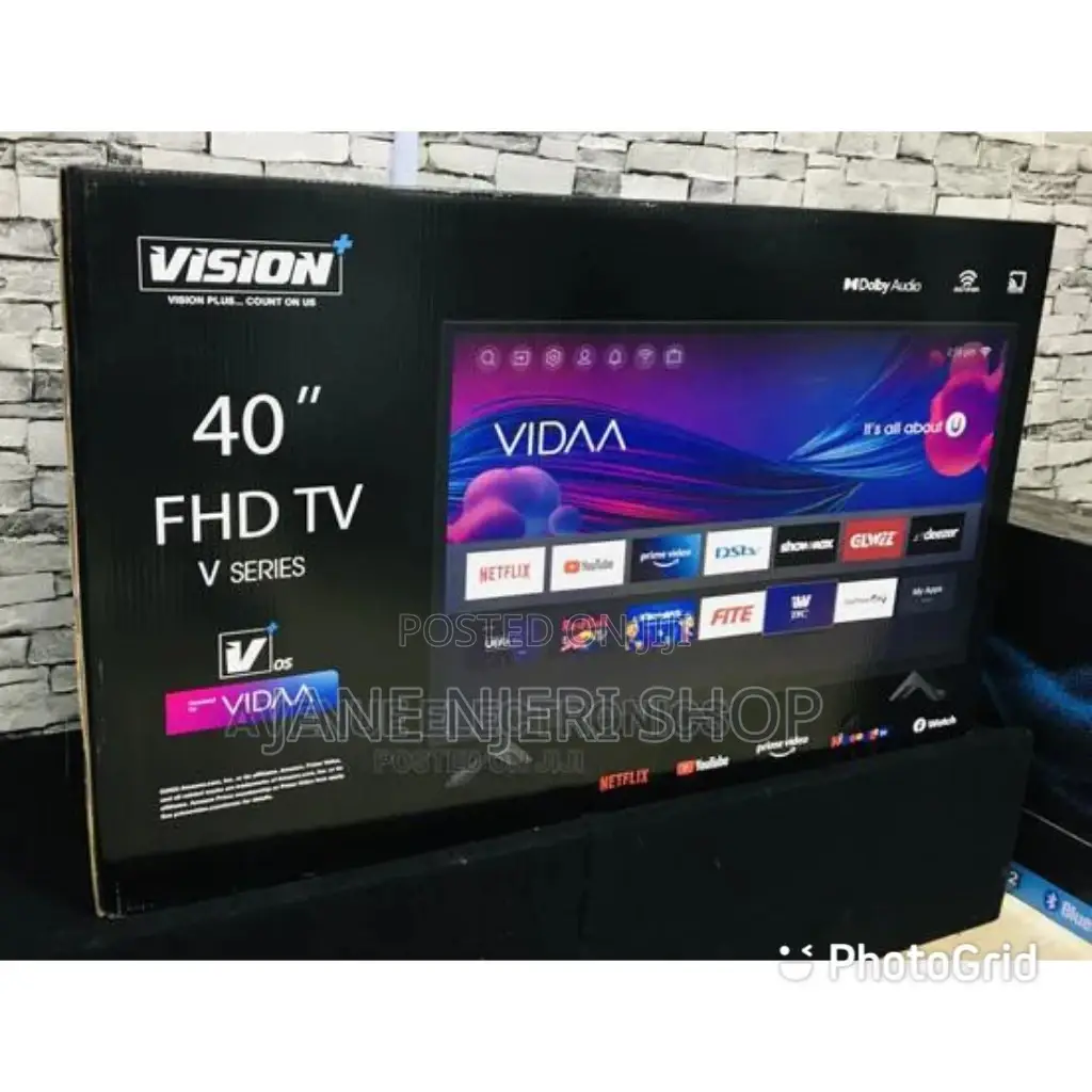 Vision TV 40 Inches Frameless Vida