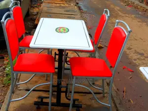 Restaurant Set of 4 Chairs and Table