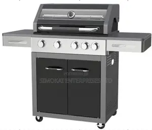 4 Burners BBQ With Power Burner