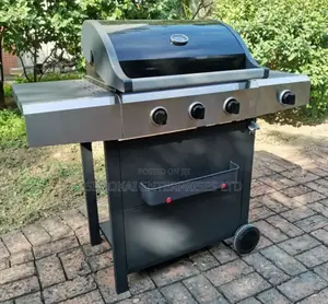 3 Burner Gas Barbecue With Side Burner