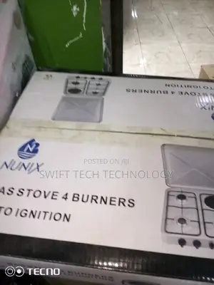 Nunix 3+1 Burner Table Top Gas Stove With Auto Ignition