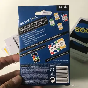 UNO Dos Card Game Playing Cards
