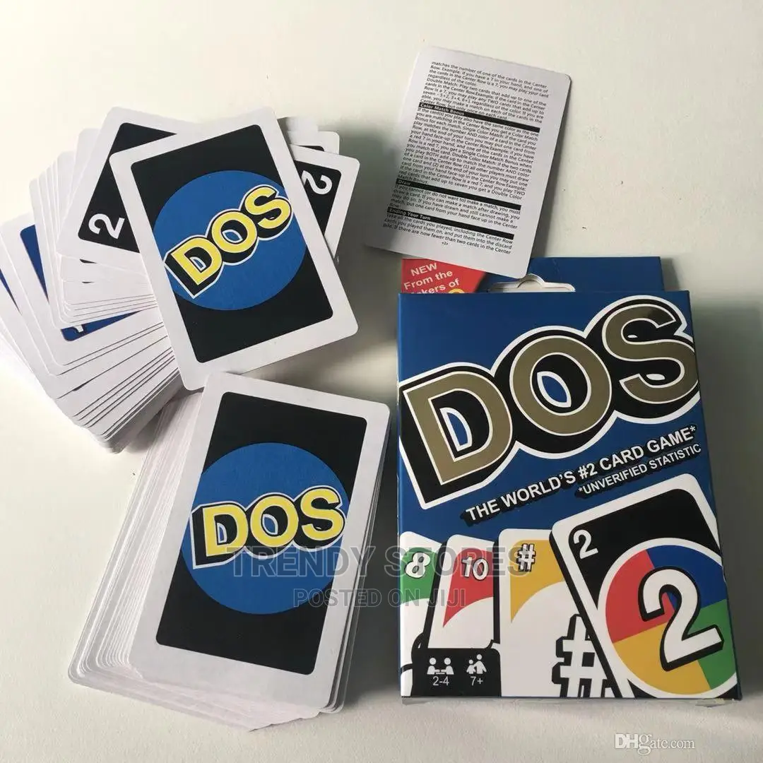 UNO Dos Card Game Playing Cards