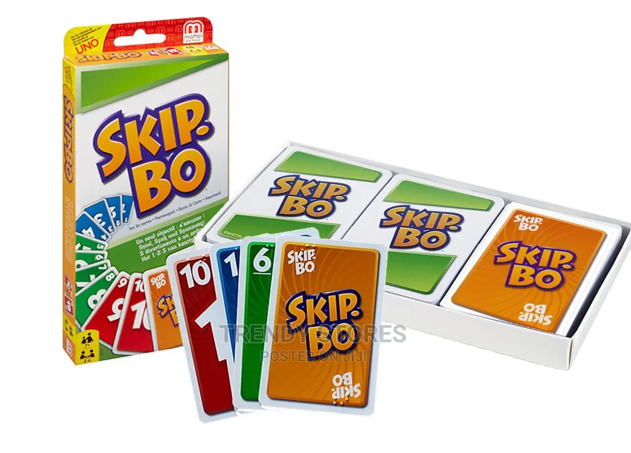 UNO Skip-Bo Playing Cards