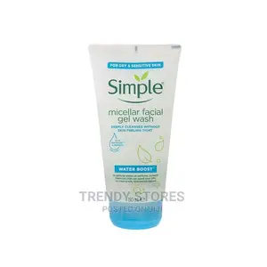 Simple Brand Water Boost Micellar Facial Gel Wash