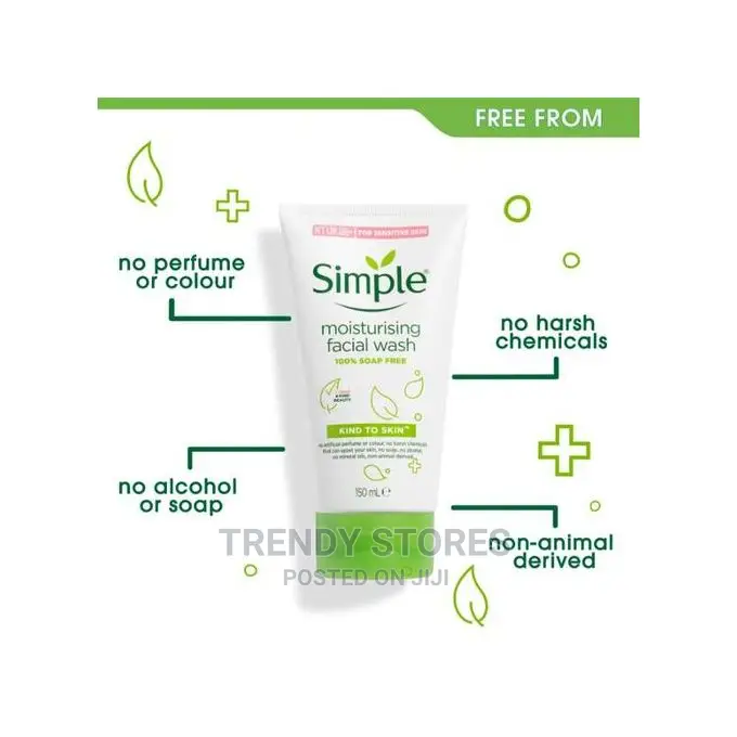 Simple Moist Foam Face Wash