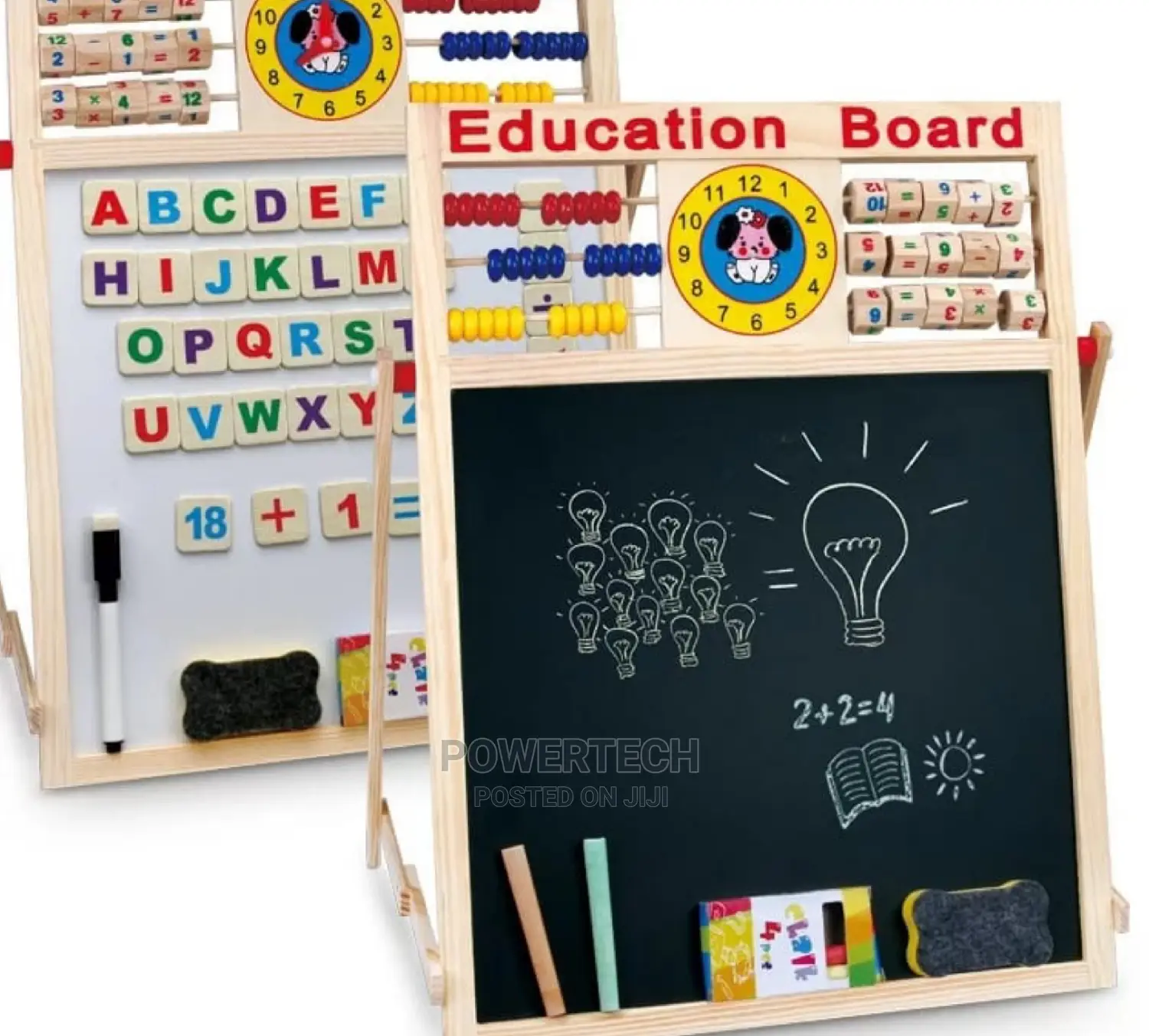 Double Sided White / Blackboard