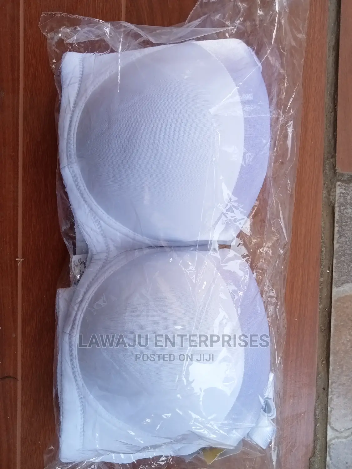 Ladies Padded Plus Size Bra - White