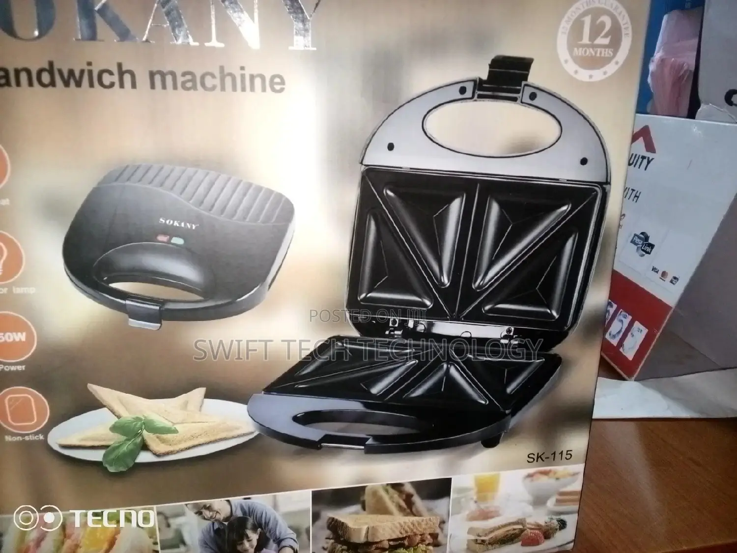 Sokany Sandwich Maker