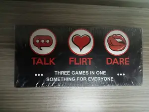 Talk Flirt Dare Card Game