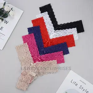 3pcs Ladies G-String Low Waist Thong