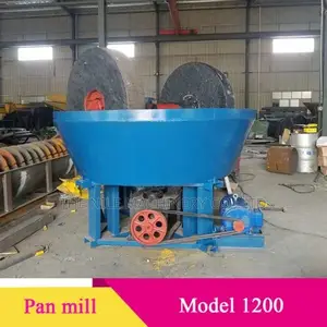 Double Rollers 1100 1500 Wet Pan Mill