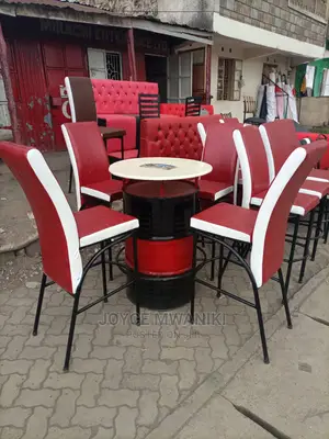 Restaurant Set of Chairs and Table