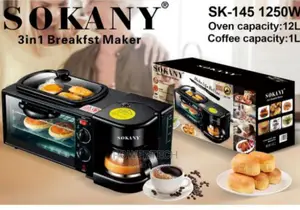 Sokany Breakfast Maker ;12 Litres Oven