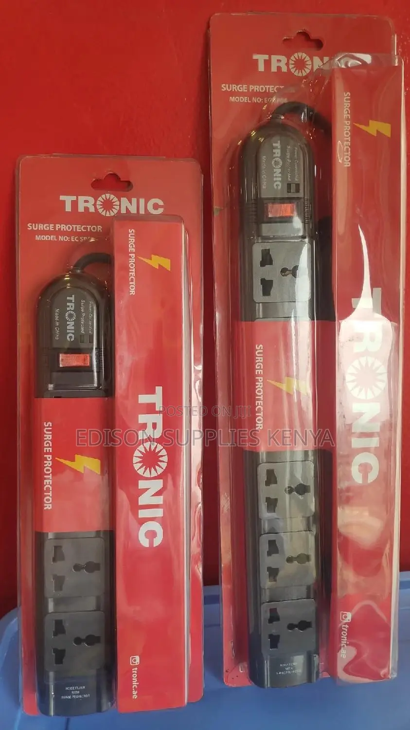 Tronic Extension Cables Black 4 Way / 6 Way