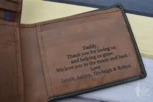 Customized Father's Day Wallets