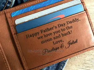 Customized Father's Day Wallets