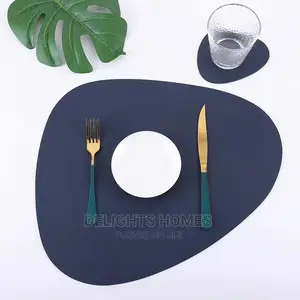 12pcs Leather Table Mats