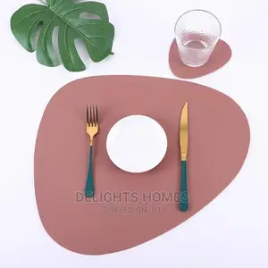 12pcs Leather Table Mats