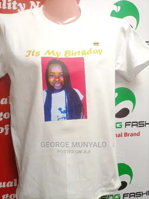 Photo Printed Birthday T-Shirts