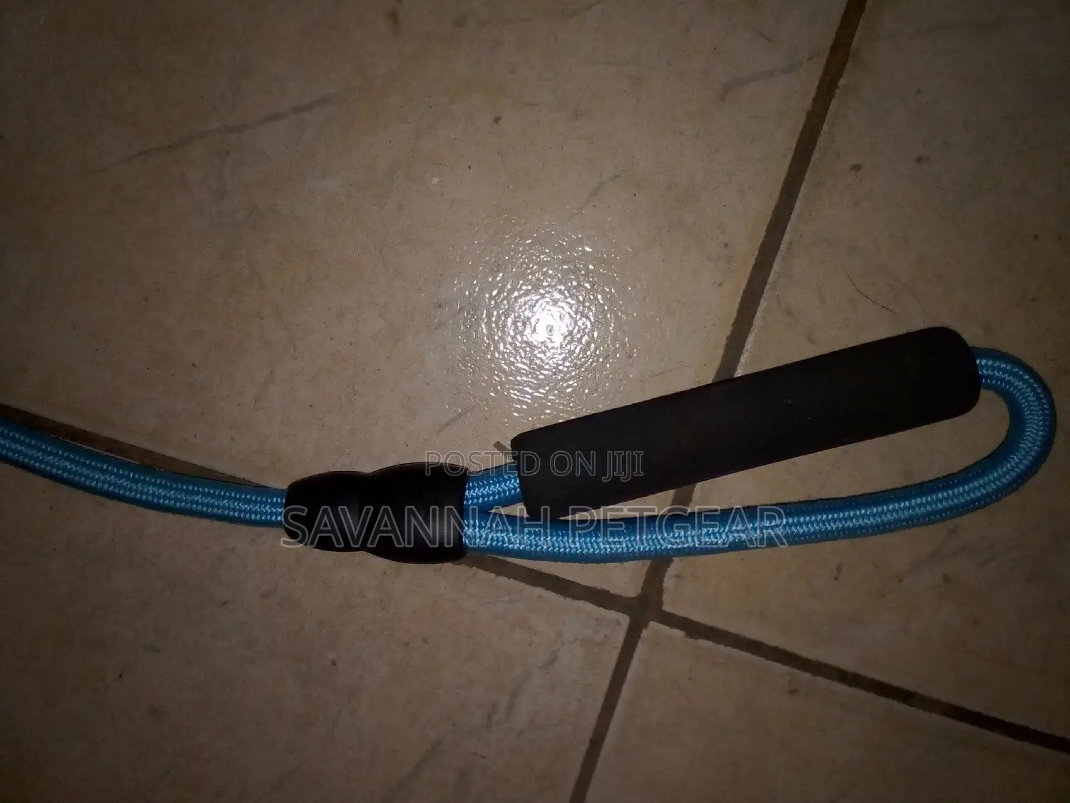 Three- Way Pet Leash With a Coupler Strong Rope Padded Hold