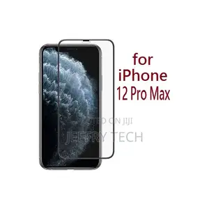iPhone 12 Pro Max - Full Screen Protective Tempered Glass