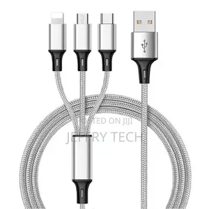 3 in 1 USB Able for Huawei for iPhone 12 11 Pro Max Fast Har