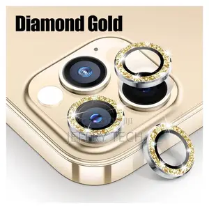 Diamond Metal Camera Lens Protector for iPhone 13 12 11 Lens