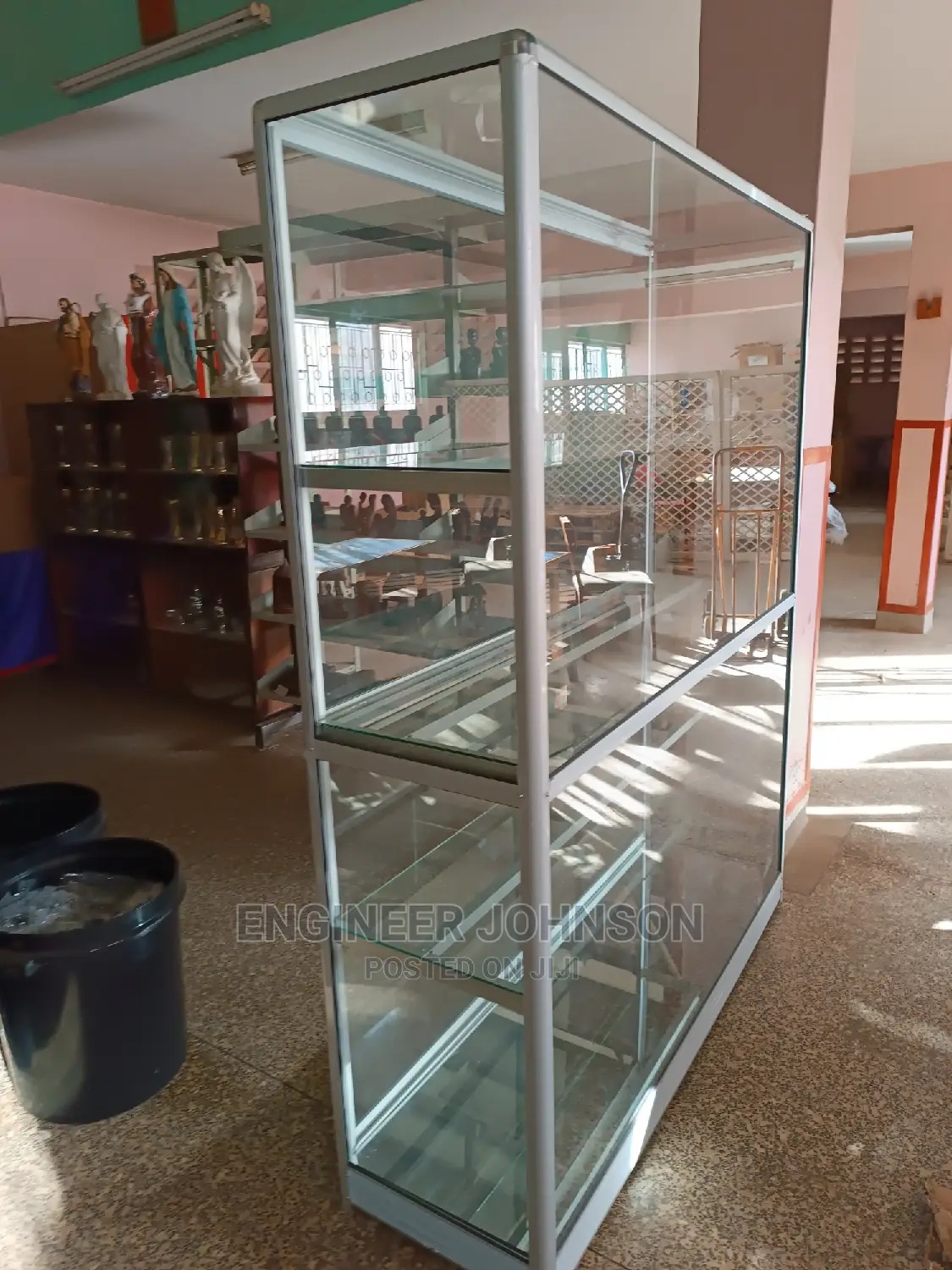 Glass Display.