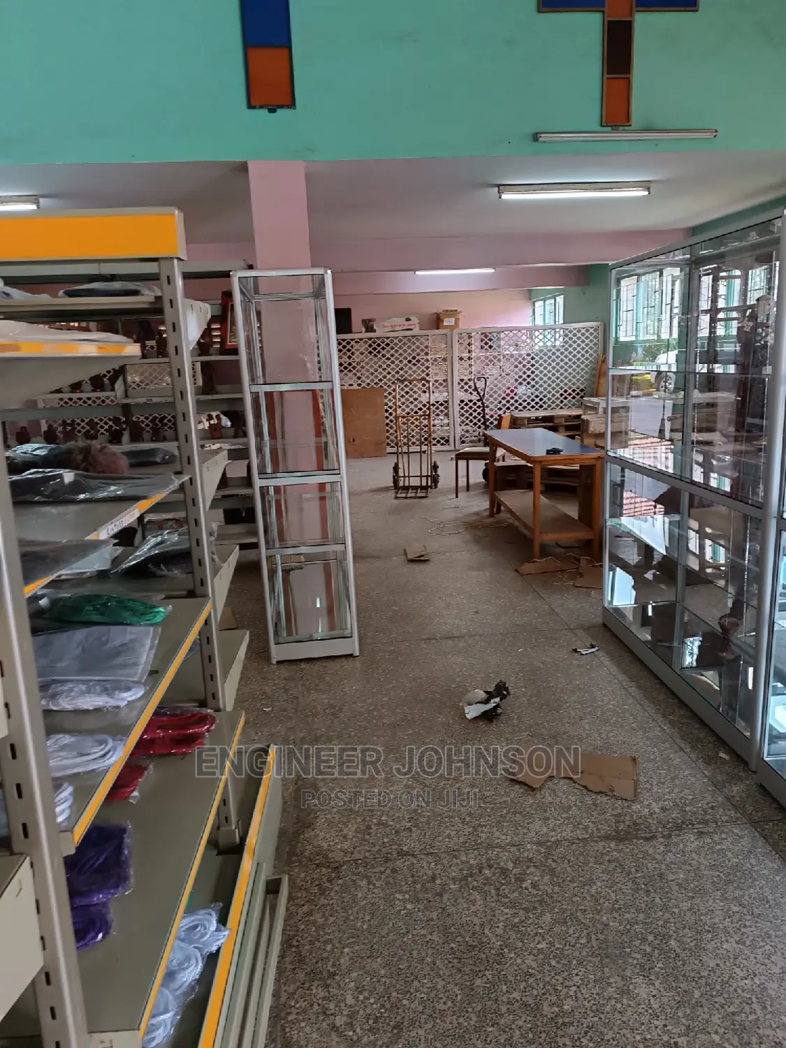 Glass Display.