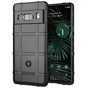 Anti-Shock Grid Texture Tough Case for Google Pixel 6 Pro -