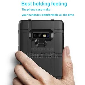 Case for Samsung Galaxy Note 9 Rugged Silicone Heavy Duty Ar