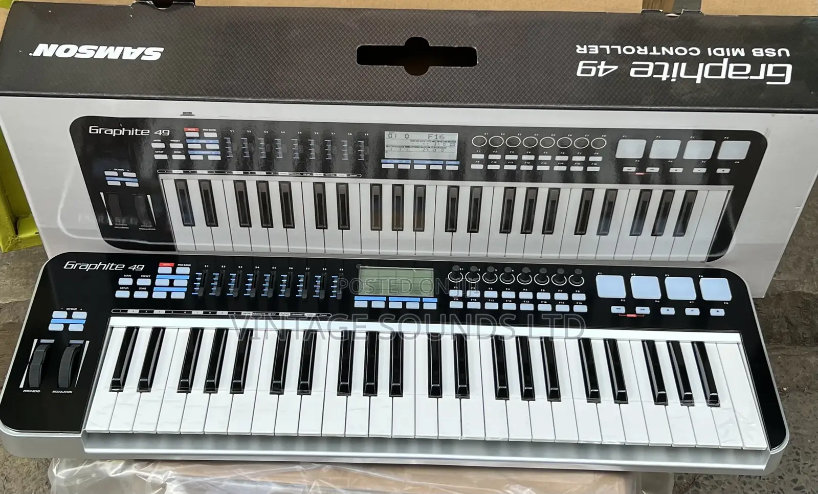 Samson 49 Usb Midi Controller