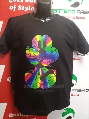 Black Printes T-Shirts