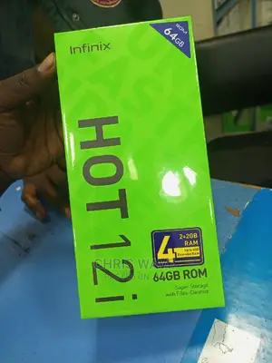 New Infinix Hot 12i 64 GB Black