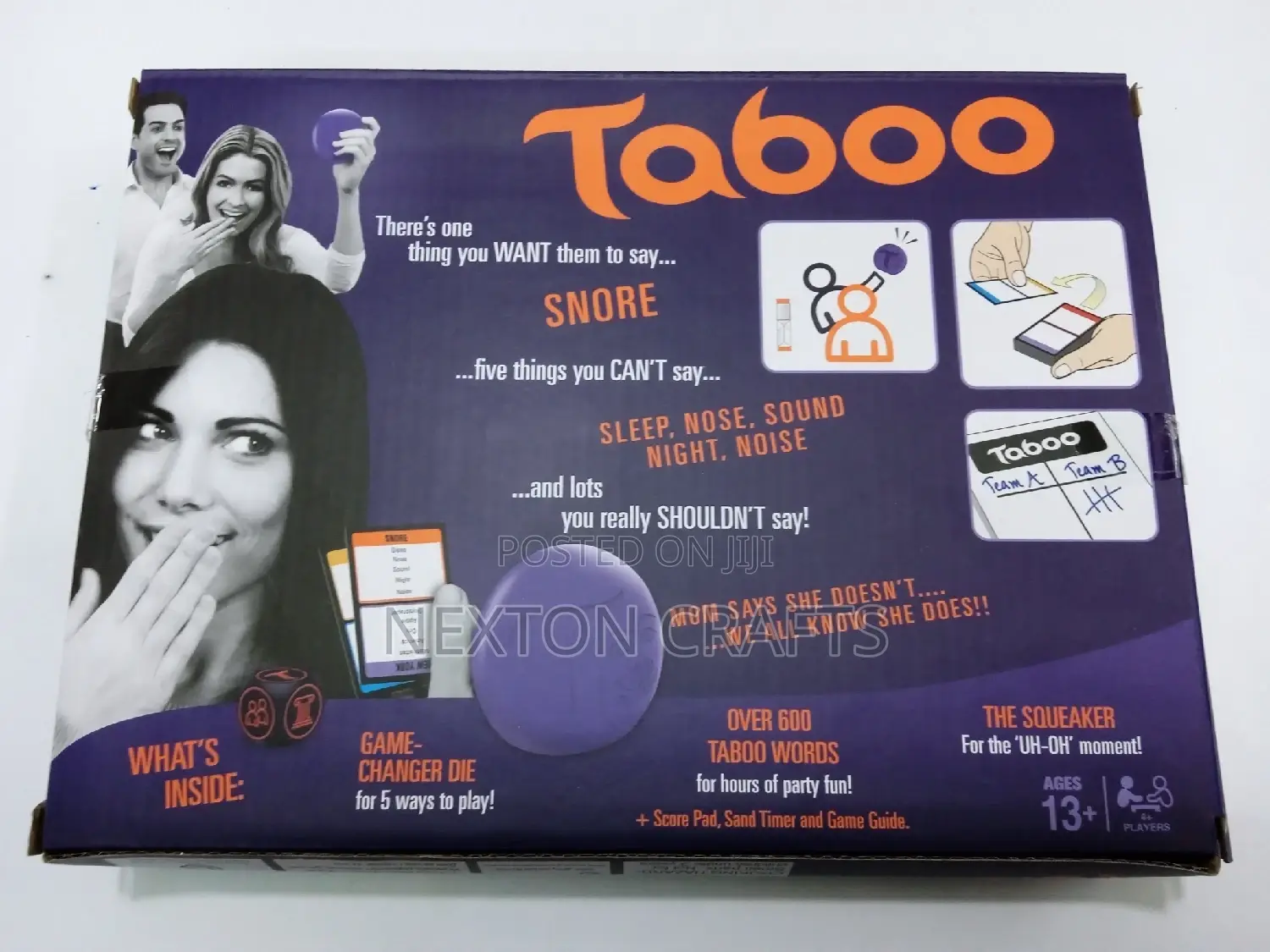 Taboo Card Game
