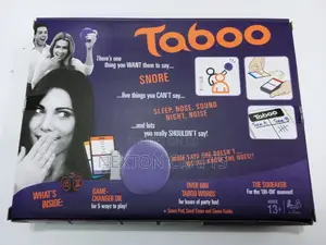Taboo Card Game
