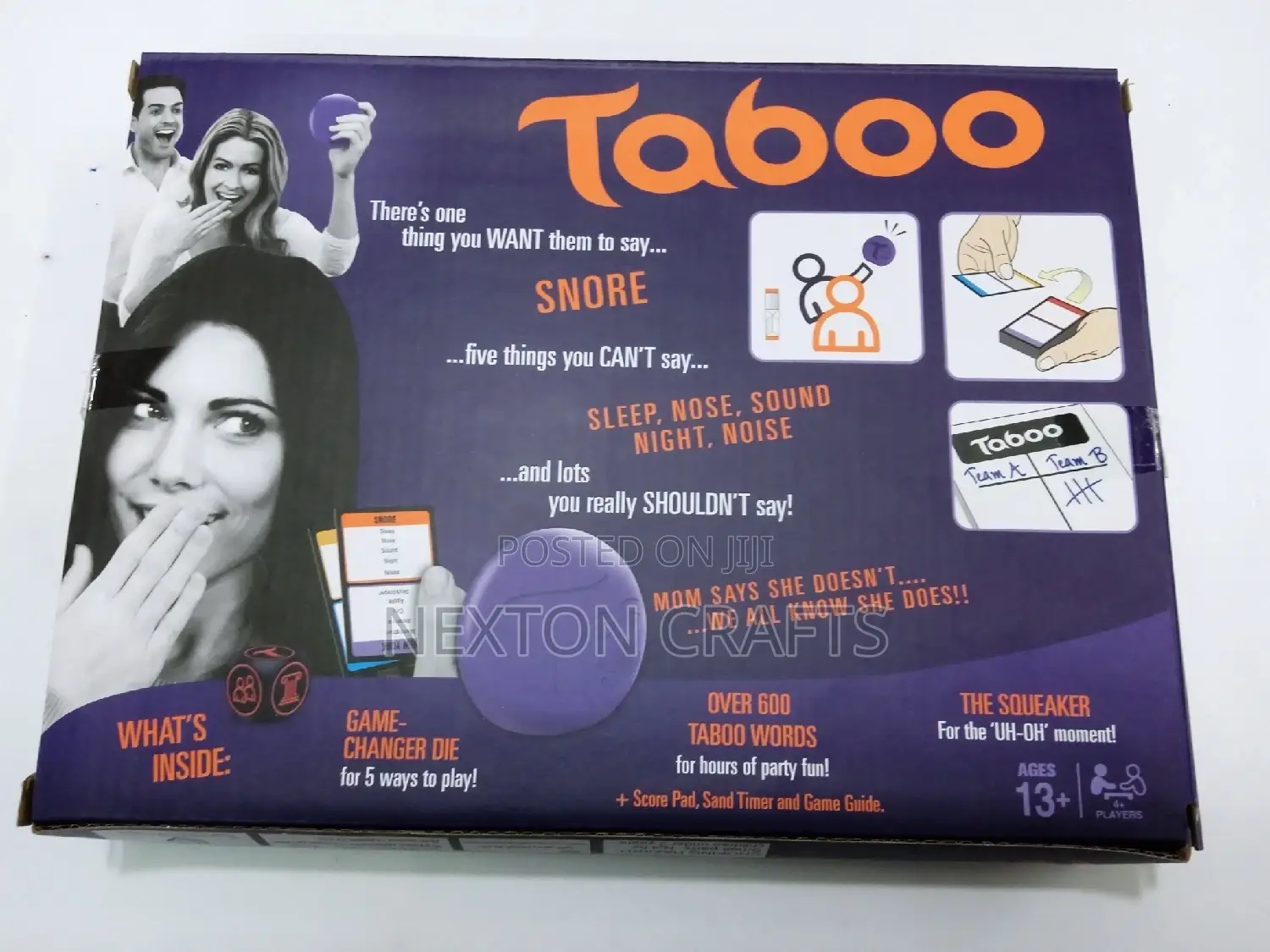 Taboo Card Game