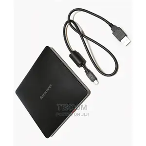 Lenovo Slim DVD Burner DB65, USB, Black - 888015471