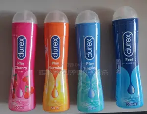 Durex Lube Sex Lube Lubricant - Water Based Lubes Flavoured