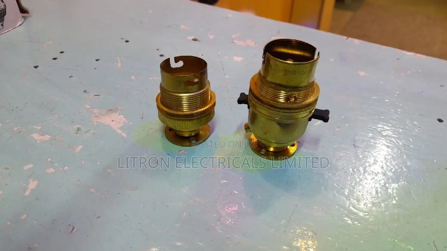 Brass Brackect Lamp Holders