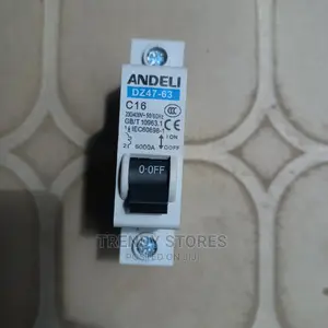 MCB Andeli Single Pole C16 Circuit Breaker