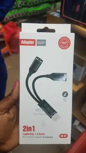 iPhone 2 in 1 Audio Adapter